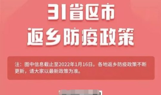 春节返乡要隔离吗最新汇总，春节返乡时间