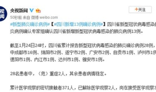 四川13日新增病例详情(四川今年出了一个什么病)