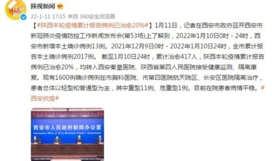 陕西省最新疫情报告今天(中国疫情情况最新今天)