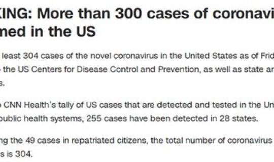 美国确诊病例多少例死亡多少例了，美国报告超1000例见面传病例