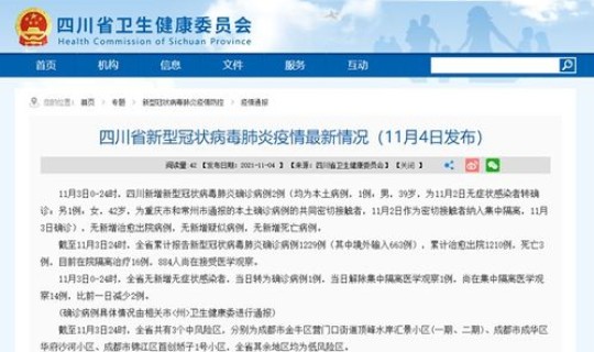 新增病例四川哪里 四川3例病例 新增病例四川哪里 四川3例病例