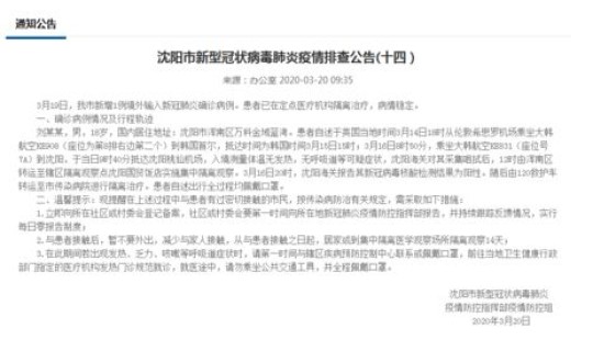 辽宁新增本土病例行程轨迹查询(如何记录行程轨迹) 辽宁新增本土病例行程轨迹查询(如何记录行程轨迹)