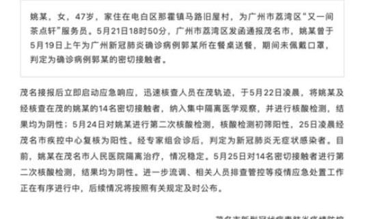 茂名市最新新增病例?2022茂名新增病例最新消息茂名现有病例吗 茂名市最新新增病例?2022茂名新增病例最新消息茂名现有病例吗