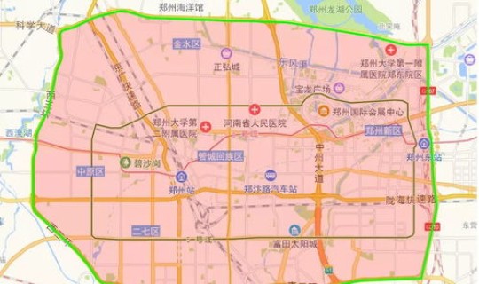 郑州限号查询范围，郑州限号区域
