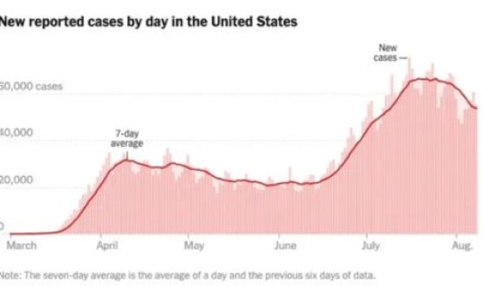 美国感染的人数统计(感染人数)