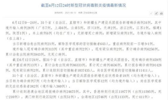 现有本土病例分布情况？最近传染病流行情况