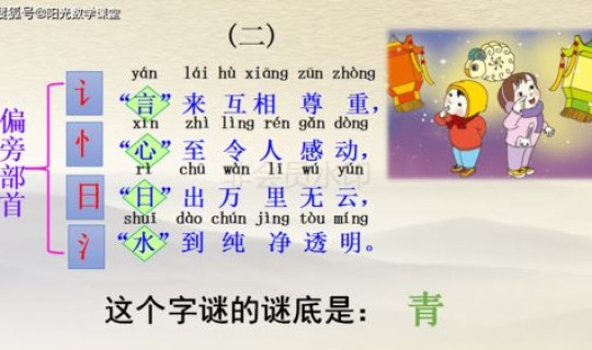 一家十一口字谜语(一家十一口打一字)