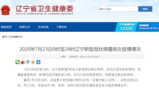 辽宁省新增7例本土确诊病例在哪，辽宁确诊病例最新消息