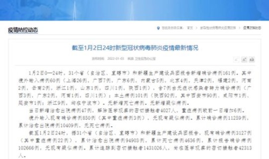 浙江的新增病例？浙江出现1例本土病例