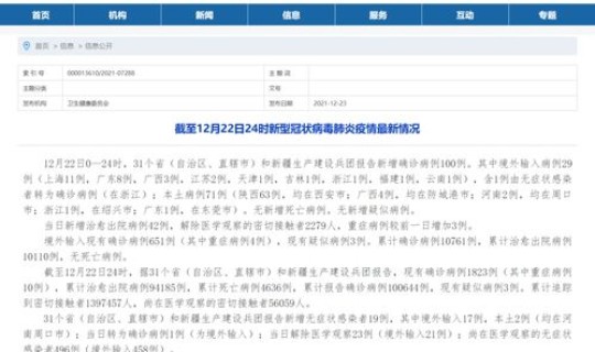 西安最新的疫情情况最新消息(西安最近的传染病毒)