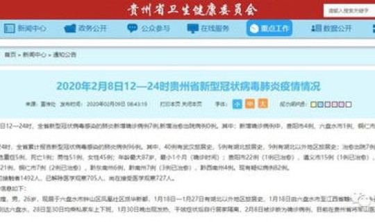 贵阳新增病例 病例