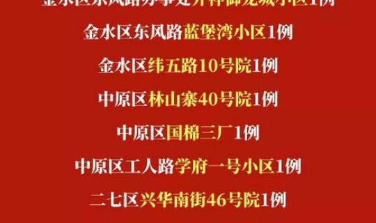 郑州疫情今天确诊病例多少 最近郑州流行的病毒