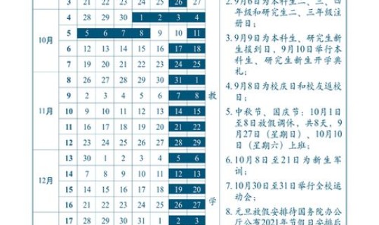 51放假调休周日补哪天课(十一调休安排补哪天课)