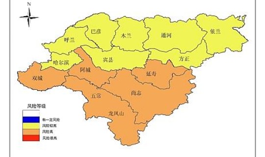 哈尔滨哪些地方是中风险地区，哈尔滨属于哪个风险区