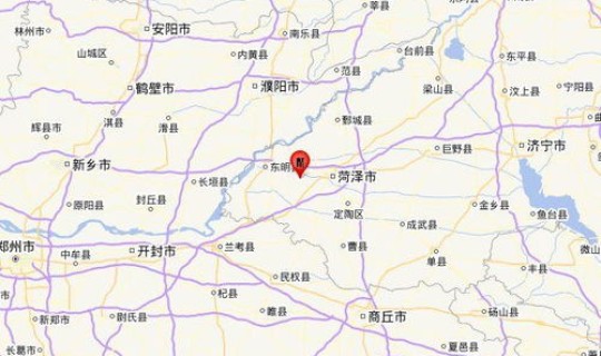 菏泽地震了(菏泽在地震带上吗)