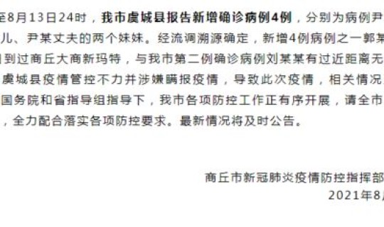 河南今天新增了几例？河南又有新增病例了吗