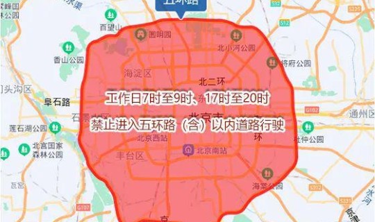 限号日可以走五环吗，北京五环外限号吗