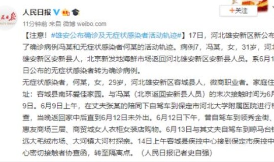 河北省新增病例最新消息轨迹(河北省今日疫情轨迹公布)