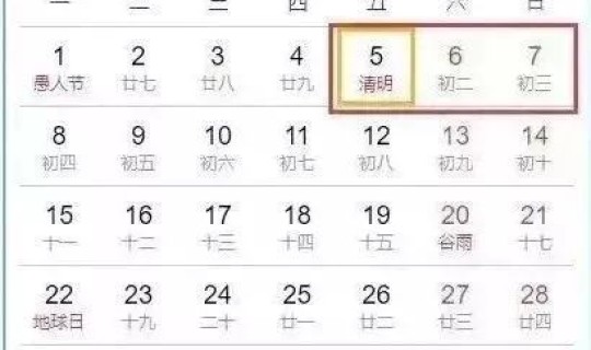 清明节节假日放假安排，关于清明节的时间