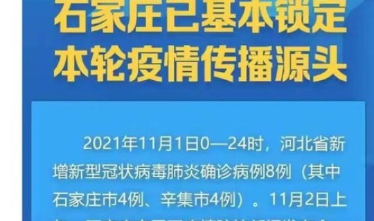 石家庄最新的疫情报告今天，石家庄今日疫情最新报道