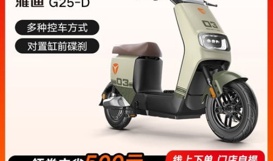 雅迪电动车价位表？雅迪g25