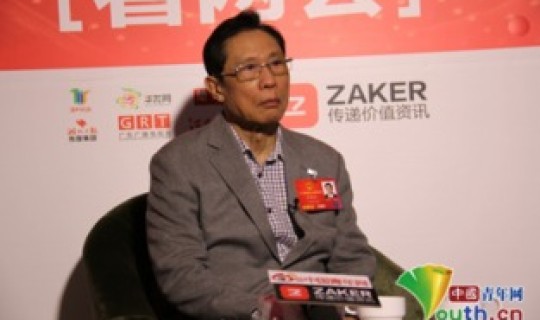 钟南山接受采访 中国钟南山