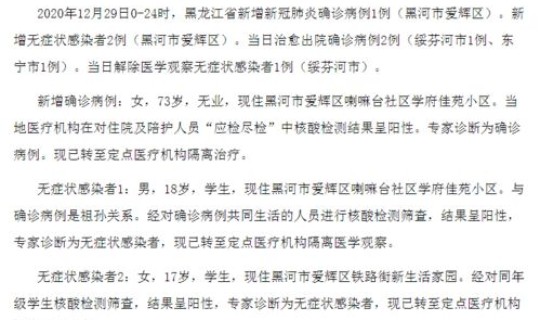 黑龙江省疫情通告最新情况，黑龙江省疾控中心电话