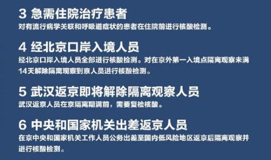 现在返京人员需要核酸检测吗，病毒核酸检测