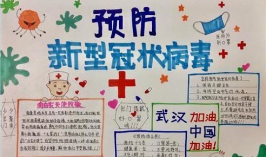 防控疫情手抄报内容，安全手抄报内容