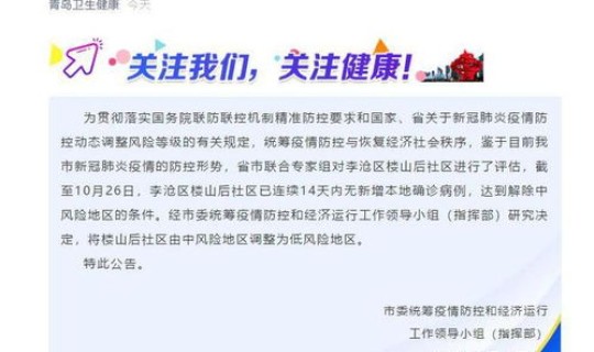 青岛城阳新增病例(青岛市城阳区属于疫情什么风险地区)