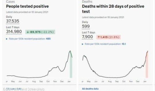 英国新冠数量 英国新冠
