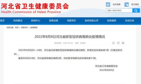 河北新增无症状感染者1例？新型冠状病毒第一例感染者