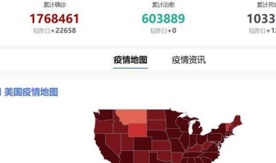 美国疫情新增数据消息今天，今晚美国公布什么数据