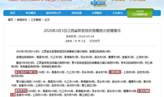 萍乡疫情情况最新通报(疫情通报)