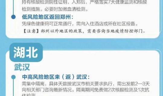 春节返乡31省市最新政策(外地返乡人员最新规定)