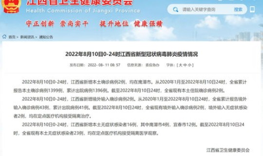 福建新增本土病例36例详情 2022年11月16日福建省新增本土确诊病例11例
