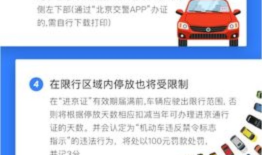 五一出京规定(外埠车辆出京规定)