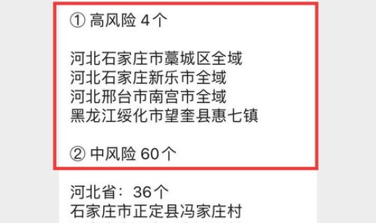 高风险地区查询最新名单公布山东 山东中高风险地区有哪些