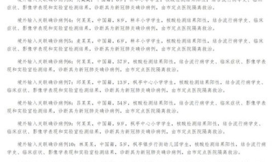 莆田通报38例新增本土确诊详情 莆田公布12日病例详情