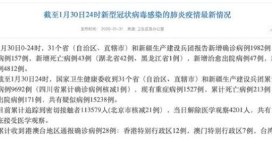 福建泉州确诊新型肺炎最新消息，新型肺炎的最新情况