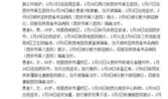 陕西省汉中市新冠肺炎确诊病例(汉中新冠肺炎最新消息)