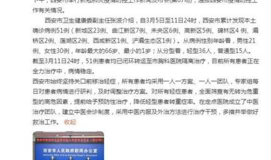 西安确诊病例最新病人情况通报？陕西确诊病例最新情况