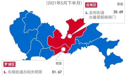龙岗是不是中风险地区呢，龙岗有哪些地方