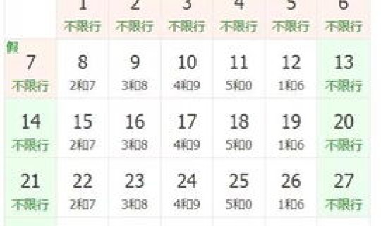 十月北京限号(10号北京限号是多少)