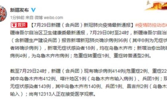 新疆新冠肺炎确诊病例(新型肺炎的症状有哪些症状)