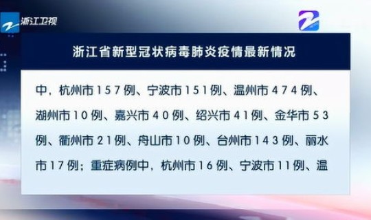 浙江嘉兴最新肺炎疫情报告 新型肺炎疫情