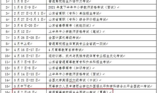 高考几天时间？安徽？安徽高考考试时间