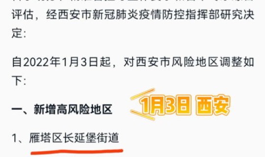 西安市高风险地区还是低风险地区啊 高风险人群是指哪些人