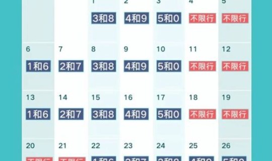 西安限行时间2021最新规定 西安车辆限行时间