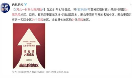 石家庄高风险地区叫啥？高风险业务